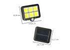 Lampa solarna czujnik ruchu i zmierzchu 120 LED 12