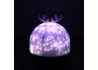 Lampka nocna projektor gwiazd LED USB obrotowy 6 motywów pilot renifer 10