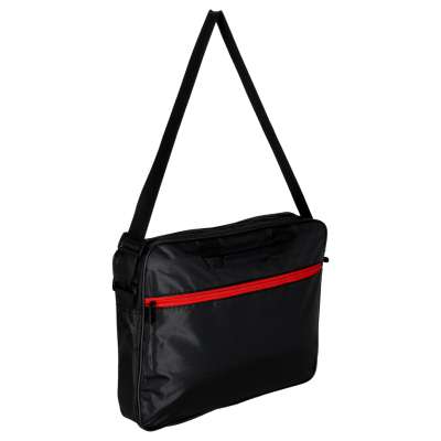 Laptop bag 15.6" briefcase with strap black