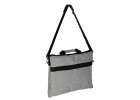 Laptop bag 15.6" briefcase with strap grey 4