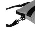 Laptop bag 15.6" briefcase with strap grey 8