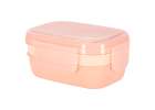 Lunch box śniadaniówka pudełko śniadaniowe z przegródkami dzielone 1900ml morelowe 3
