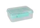 Lunch box śniadaniówka pudełko śniadaniowe z przegródkami dzielone 2200ml miętowe 3