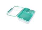 Lunch box śniadaniówka pudełko śniadaniowe z przegródkami dzielone 2200ml miętowe 5