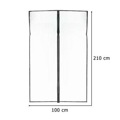 Magnetic mosquito net for window door 100x210cm