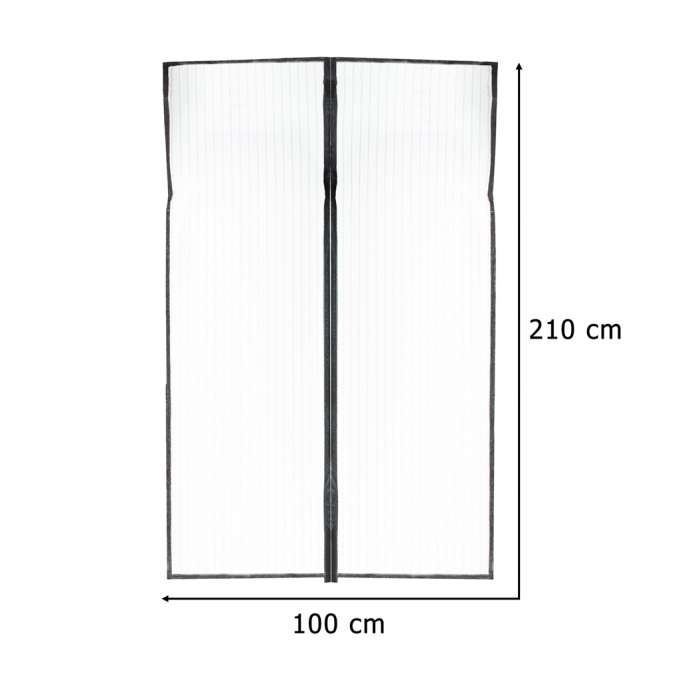 Magnetic mosquito net for window door 100x210cm