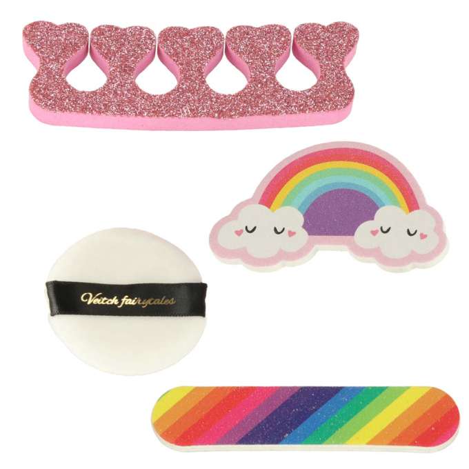 Make up cosmetics make up polishes handbag set of 21 items