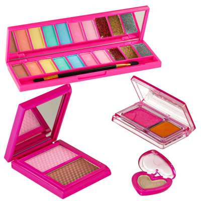 Make up cosmetics make up polishes handbag skirt set 22 items