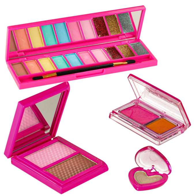 Make up cosmetics make up polishes handbag skirt set 22 items