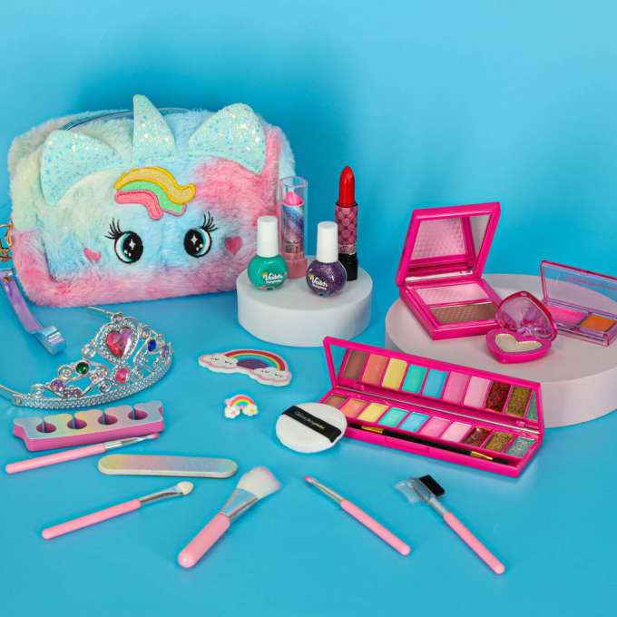 Make up cosmetics make up polishes handbag skirt set 22 items
