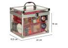 Make-up kit cosmetics home spa suitcase XXL 13
