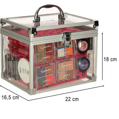Make-up kit cosmetics home spa suitcase XXL