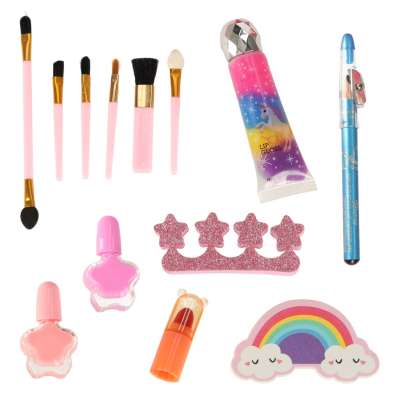 Makeup and nail kit cosmetics makeup cosmetics shadows lacquers drawers mermaid