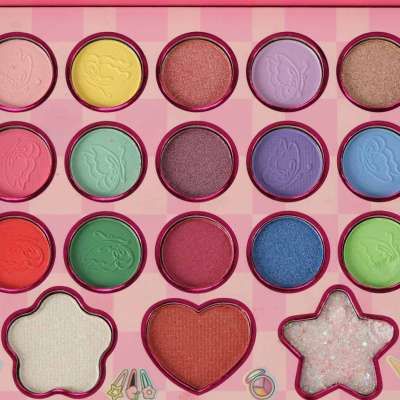 Makeup and nail kit cosmetics makeup cosmetics shadows lacquers drawers mermaid