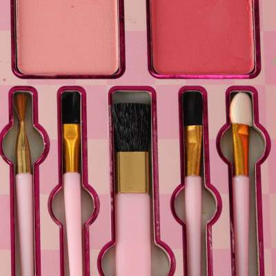 Makeup and nail kit cosmetics makeup cosmetics shadows lacquers drawers mermaid