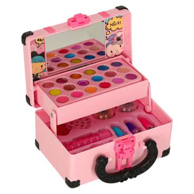 Makeup and nail kit makeup cosmetics shadows lacquers suitcase