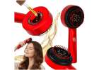 Massage brush scalp massager oil applicator USB red 1