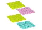 Mata sensoryczna puzzle montessori do masażu stóp 8 elementów pastelowe 18