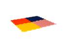Mata sensoryczne puzzle montessori do masażu stóp 8 elementów 5