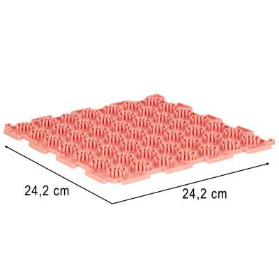 Mata sensoryczne puzzle montessori do masażu stóp 8 elementów