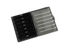Medicine pill organiser container black 10