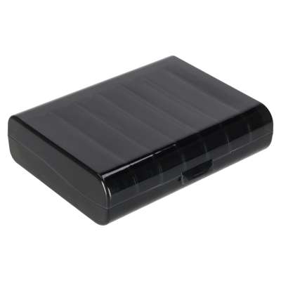 Medicine pill organiser container black