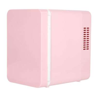 Mini Electric Car Travel Fridge – 4L Pink 2-in-1 Cooling &amp; Heating  For Food, Cosmetics