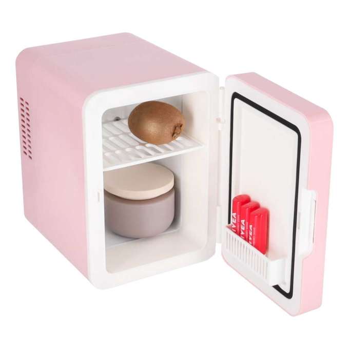 Mini Electric Car Travel Fridge – 4L Pink 2-in-1 Cooling &amp; Heating  For Food, Cosmetics