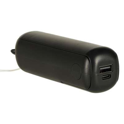 Mini hand fan foldable USB black