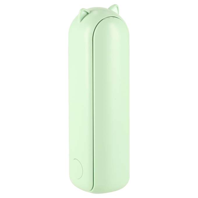 Mini hand fan foldable USB green