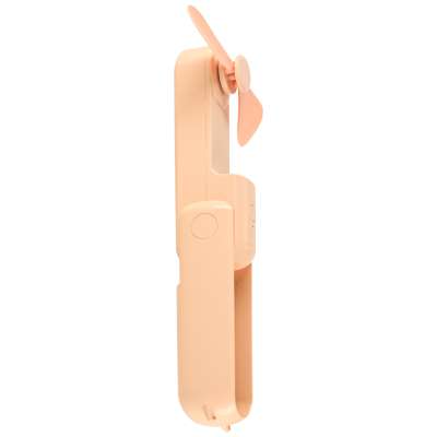 Mini hand fan foldable USB pink
