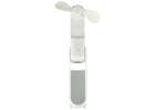 Mini hand fan foldable USB white 4