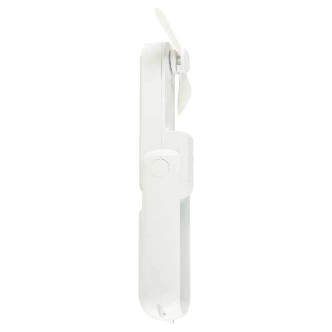 Mini hand fan foldable USB white