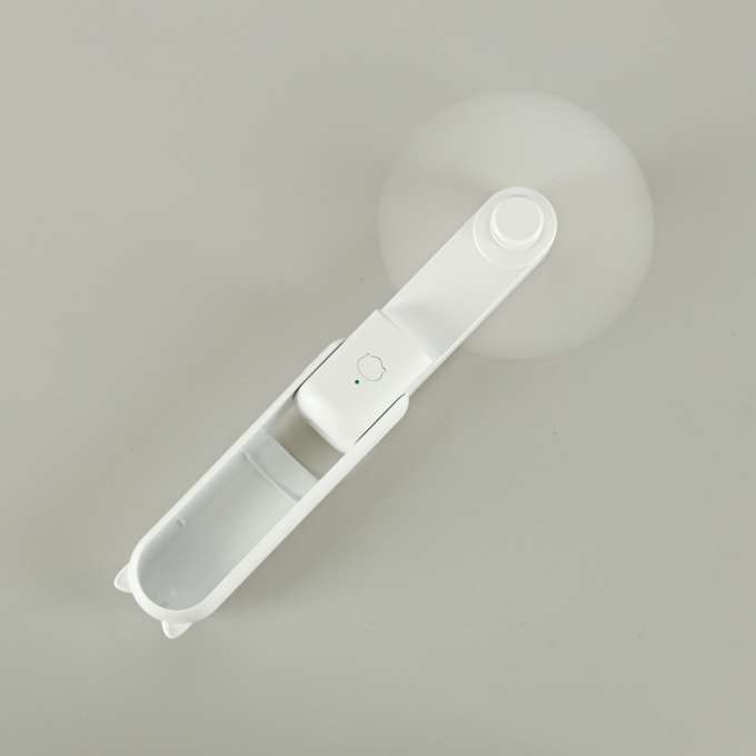 Mini hand fan foldable USB white