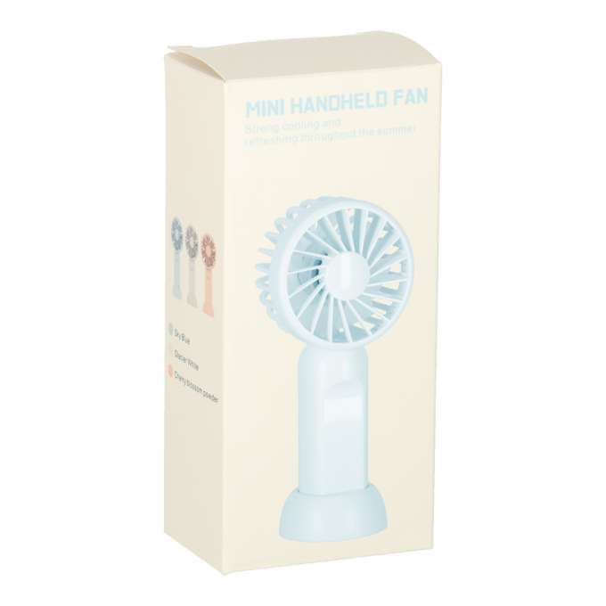 Mini handheld desk fan USB 13.8cm