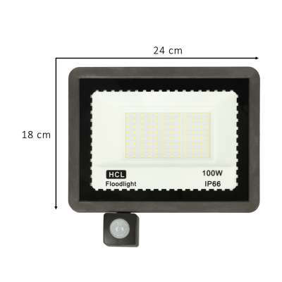 Motion sensor lamp spotlight 100W