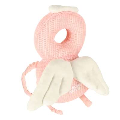 Head protection cushion for learning to walk backpack fall safety angel