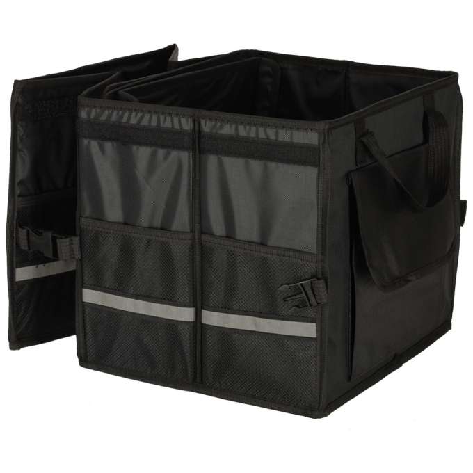 Organizer do bagażnika torba do samochodu z odblaskami 60X35X30