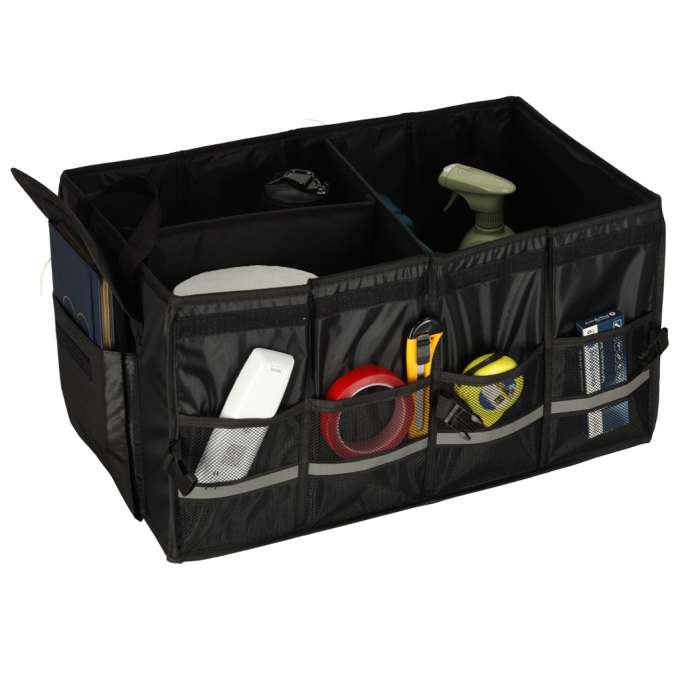 Organizer do bagażnika torba do samochodu z odblaskami 60X35X30