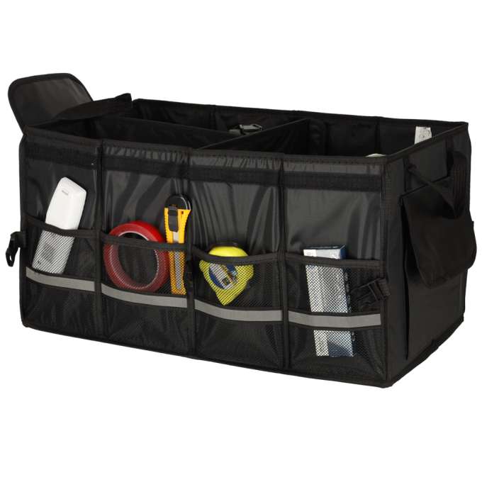 Organizer do bagażnika torba do samochodu z odblaskami 60X35X30
