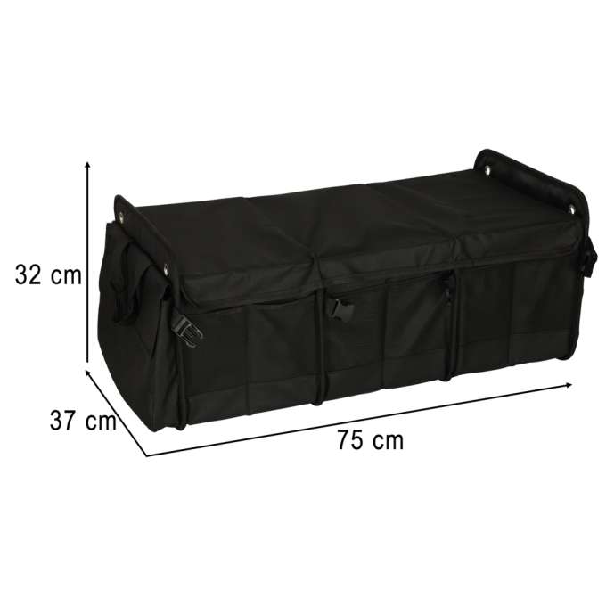 Organizer do bagażnika torba termiczna do samochodu 37x76x32cm