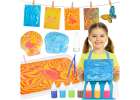 Painting on water ebru creative art kit accessories 8 colors 1
