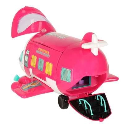 Passenger doll aeroplane 2in1 accessories pink