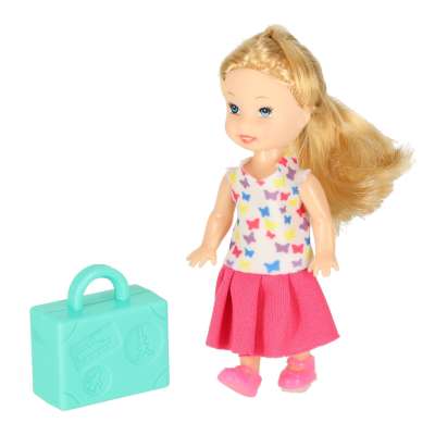 Passenger doll aeroplane 2in1 accessories pink