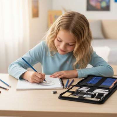 Pencils for sketching drawing art set 54 pieces