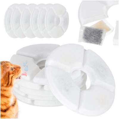 Pet drinker filters set of 6pcs.