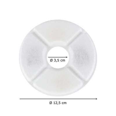 Pet drinker filters set of 6pcs.