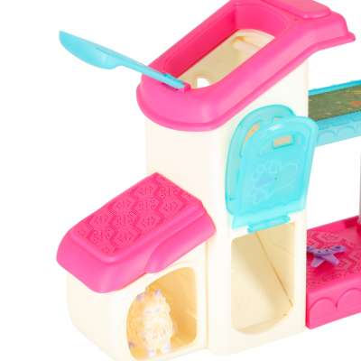 Pet hotel spa house for dog cat animals accessories 26 items