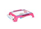 Projector projector drawing table cards markers crayons pink 2