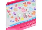 Projector projector drawing table cards markers crayons pink 10